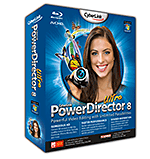 PowerDirector 8 è il software di editing video consumer migliore sul mercato. Acquisizione e Editing video in alta definizione HD, AVCHD, effetti video, authoring su Blu-ray Disc e DVD.