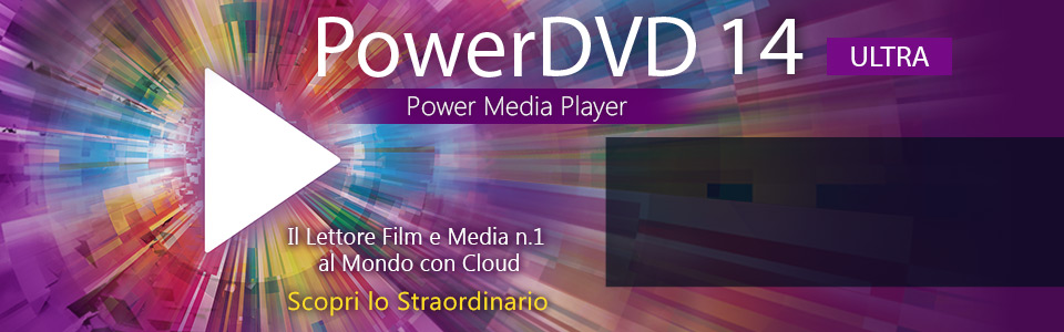 PowerDVD 14 Ultra - Il Media Player n.1 per Blu-ray, 4K, Film HD e Tanto Altro