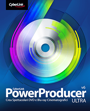 PowerProducer 6 - Il Modo Più Semplice per Creare Dischi Video Hollywoodiani